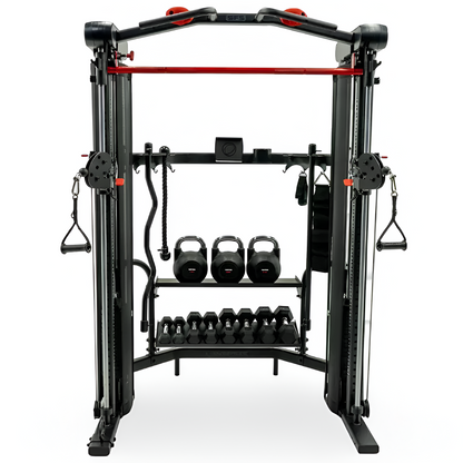 SF5 SMITH FUNCTIONAL TRAINER WITH STORAGE RACK