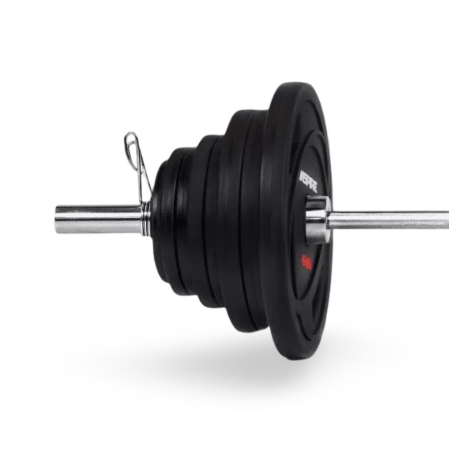 300 LB URETHANE OLYMPIC SET WITH CHROME BAR