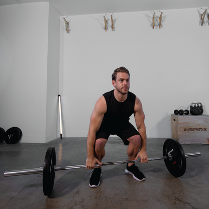 300 LB URETHANE OLYMPIC SET WITH CHROME BAR